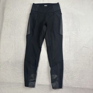 REI Coop Compression Black Athletic Activewear Leggings Pants Women's Small‎